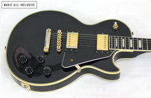 Cargar imagen en el visor de la galería, Epiphone Les Paul Custom Ebony Inspired by Gibson