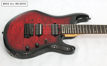 Cargar imagen en el visor de la galería, Sterling JP170 DRRB John Petrucci 7 Pearl Red Burst