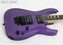 Cargar imagen en el visor de la galería, Jackson Dinky Arch Top JS32 DKA Pavo Purple