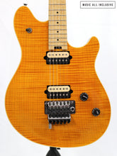 Cargar imagen en el visor de la galería, Peavey EVH Wolfgang USA Standard Flametop Amber