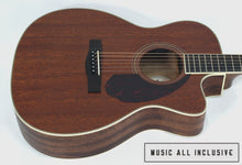 Cargar imagen en el visor de la galería, Fender PM-3 Triple-0 All Mahogany Acoustic Natural
