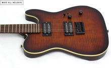 Cargar imagen en el visor de la galería, ESP LTD TE-406 FM Dark Brown Sunburst
