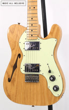 Cargar imagen en el visor de la galería, --Sold--Fender Classic Series '72 Telecaster Thinline Natural