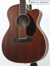 Cargar imagen en el visor de la galería, Fender PM-3 Triple-0 All Mahogany Acoustic Natural