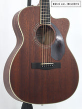 Cargar imagen en el visor de la galería, Fender PM-3 Triple-0 All Mahogany Acoustic Natural