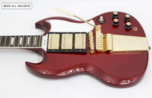 Cargar imagen en el visor de la galería, Epiphone Joe Bonamassa 1963 Sg Custom W/case