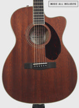 Cargar imagen en el visor de la galería, Fender PM-3 Triple-0 All Mahogany Acoustic Natural