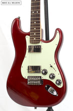 Cargar imagen en el visor de la galería, Fender Blacktop Stratocaster Mex Hh Candy Apple Red