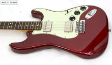 Cargar imagen en el visor de la galería, Fender Blacktop Stratocaster Mex Hh Candy Apple Red