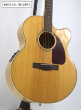 Cargar imagen en el visor de la galería, Fender Cj 290Sc Jumbo Flame Maple Natural