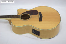 Cargar imagen en el visor de la galería, Fender Cj 290Sc Jumbo Flame Maple Natural