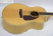 Cargar imagen en el visor de la galería, Fender Cj 290Sc Jumbo Flame Maple Natural