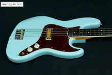 Cargar imagen en el visor de la galería, Fender Gold Foil Jazz Bass Sonic Blue Mex