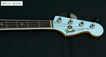Cargar imagen en el visor de la galería, Fender Gold Foil Jazz Bass Sonic Blue Mex