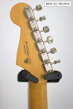 Cargar imagen en el visor de la galería, Fender Noventa Stratocaster P90 Mex Daphne Blue