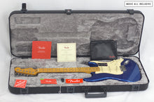 Cargar imagen en el visor de la galería, —Sold—Fender American Ultra Stratocaster Cobra Blue