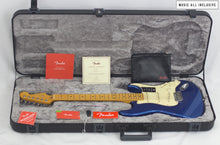 Cargar imagen en el visor de la galería, —Sold—Fender American Ultra Stratocaster Cobra Blue