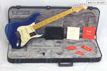 Cargar imagen en el visor de la galería, —Sold—Fender American Ultra Stratocaster Cobra Blue