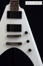 Cargar imagen en el visor de la galería, Fernandes Vortex X08 Hh White Flying V