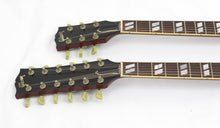 Cargar imagen en el visor de la galería, Gibson Eds-1275 Double Neck CS Cherry Red 91'