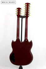 Cargar imagen en el visor de la galería, Gibson Eds-1275 Double Neck CS Cherry Red 91'