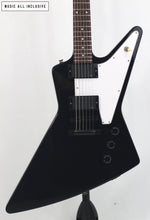 Cargar imagen en el visor de la galería, Epiphone Explorer Ebony Inspired by Gibson