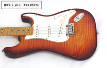 Cargar imagen en el visor de la galería, Fender American Select Stratocaster Dark Cherry Burst
