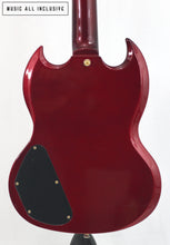 Cargar imagen en el visor de la galería, Epiphone Custom Shop SG G-400 Custom Red Gold