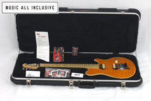 Cargar imagen en el visor de la galería, Ernie Ball Music Man Axis Transparent Gold