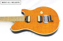 Cargar imagen en el visor de la galería, Ernie Ball Music Man Axis Transparent Gold