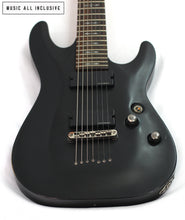Cargar imagen en el visor de la galería, Schecter Demon 7 String Satin Aged Black