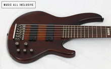 Cargar imagen en el visor de la galería, ESP LTD D-6 String Bass Guitar Natural Satin