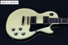 Cargar imagen en el visor de la galería, --Sold--Epiphone Les Paul Custom Blackback Pro Antique Ivory