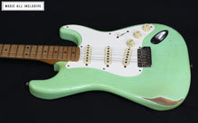 Cargar imagen en el visor de la galería, Fender Vintera Road Worn '50s Stratocaster Mex Surf Green