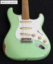 Cargar imagen en el visor de la galería, Fender Vintera Road Worn '50s Stratocaster Mex Surf Green
