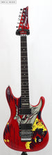Cargar imagen en el visor de la galería, —Sold—Ibanez JS20S 20th Anniversary Joe Satriani Signature Red/Silver Surfer