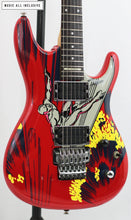 Cargar imagen en el visor de la galería, —Sold—Ibanez JS20S 20th Anniversary Joe Satriani Signature Red/Silver Surfer
