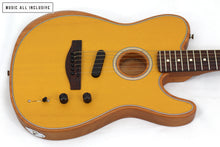 Cargar imagen en el visor de la galería, --Sold--Fender Acoustasonic Player Telecaster Mex Butterscotch Blonde