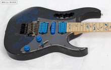 Cargar imagen en el visor de la galería, Ibanez Premium Jem77p Blue Floral Patern Steve Vai
