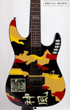 Cargar imagen en el visor de la galería, Ltd Gl200k George Lynch Signature Kamikaze Graphic