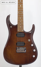 Cargar imagen en el visor de la galería, Ernie Ball Music Man Jp15 Sahara Burst Flame Petrucci