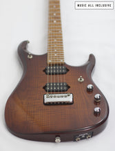 Cargar imagen en el visor de la galería, Ernie Ball Music Man Jp15 Sahara Burst Flame Petrucci