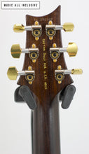 Cargar imagen en el visor de la galería, Prs Wood Library Custom Black Goldburst 10 Top Rosewood Neck