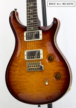 Cargar imagen en el visor de la galería, Prs Wood Library Custom Black Goldburst 10 Top Rosewood Neck