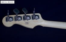 Cargar imagen en el visor de la galería, Squier Paranormal Jazz Bass '54 White