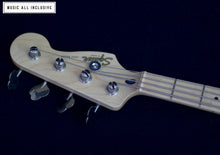 Cargar imagen en el visor de la galería, Squier Paranormal Jazz Bass '54 White