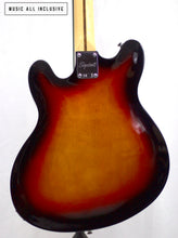 Cargar imagen en el visor de la galería, Squier Starcaster 3tone Sunburst Semihollow