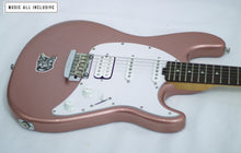 Cargar imagen en el visor de la galería, Sterling Ct50 Hss Cutlass Pink Gold Ernieball Musicman