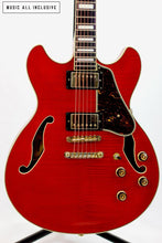 Cargar imagen en el visor de la galería, --Sold--Ibanez AS93FM-TCD Artcore Expressionist Transparent Cherry Red
