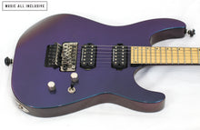 Cargar imagen en el visor de la galería, Jackson Dinky Soloist SL2Q MAH Chameleon Blue Metallic
